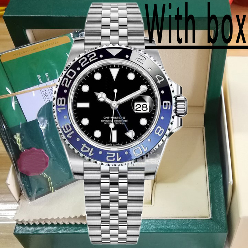20 Colours Men Watches 2813 Blue&Black Ceramic bezel Black dial sapphire 904L stainless steel Luminous Mechanical self-winding sweeping Luxury wristwatches, Watch 1
20 Colours Men Watches 2813 Blue&Black Ceramic bezel Black dial sapphire 904L stainless steel Luminous Mechanical self-winding sweeping Luxury wristwatches, Watch 1