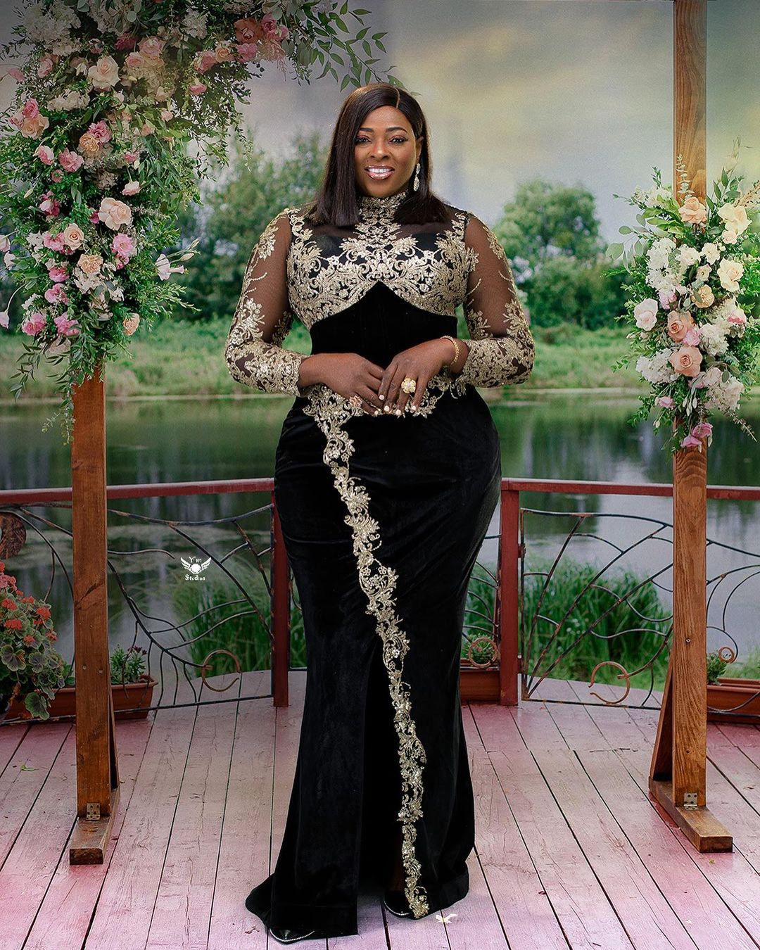 2022 Plus Size Arabic Aso Ebi Black Mermaid Sexy Prom Dresses Lace Satin Evening Formal Party Second Reception Birthday Engagement Gowns Dress ZJ111