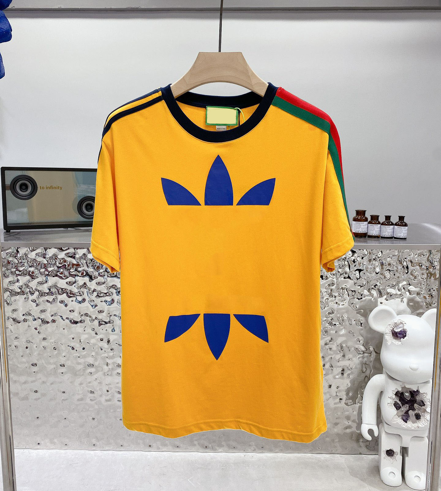 New AOP jacquard letter knitted sweater in autumn / winter 2022acquard knitting machine e Custom jnlarged detail crew neck cotton cvff4dff, Yellow
New AOP jacquard letter knitted sweater in autumn / winter 2022acquard knitting machine e Custom jnlarged detail crew neck cotton cvff4dff, Yellow
