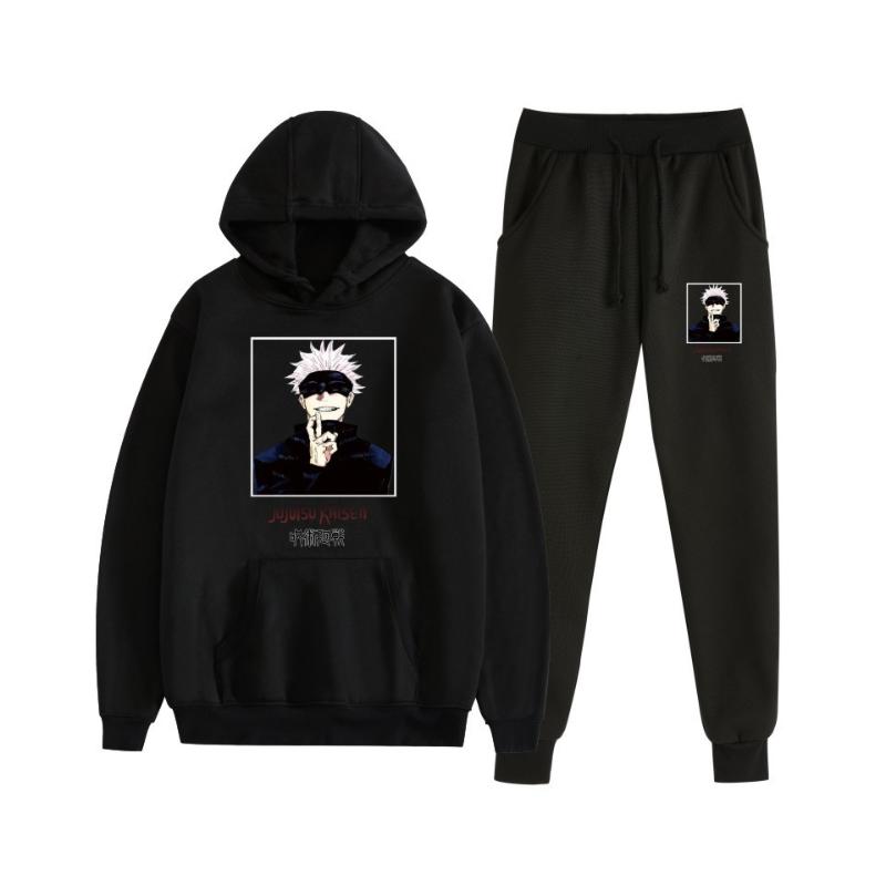 Men's Tracksuits Fashion Autumn/Winter Anime Jujutsu Kaisen Harajuku Streetwear Men's Suit Fleece Hoodie Trousers Thick Warm Sports Suit, Purple
Men's Tracksuits Fashion Autumn/Winter Anime Jujutsu Kaisen Harajuku Streetwear Men's Suit Fleece Hoodie Trousers Thick Warm Sports Suit, Purple