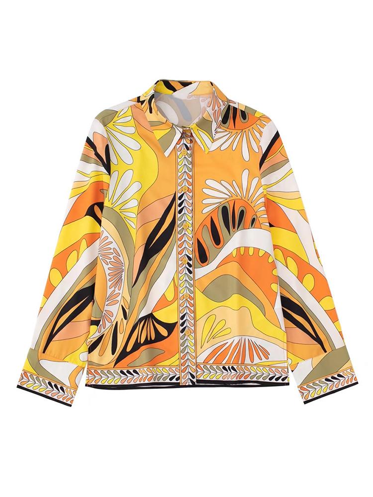 Women's Blouses & Shirts Evfer Womens Summer Turn-Down Collar Long Sleeve Yellow Female Casual Beach Style Holiday SIngle Breasted TopsWomen
Women's Blouses & Shirts Evfer Womens Summer Turn-Down Collar Long Sleeve Yellow Female Casual Beach Style Holiday SIngle Breasted TopsWomen