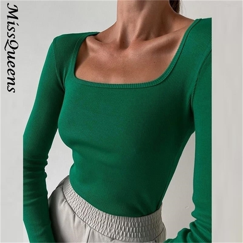 Y2K Square Neck Long Sleeve T Shirt Knitted Autumn Winter Black Ribbed Basic Top Female Sexy Casual Slim 220401
Y2K Square Neck Long Sleeve T Shirt Knitted Autumn Winter Black Ribbed Basic Top Female Sexy Casual Slim 220401