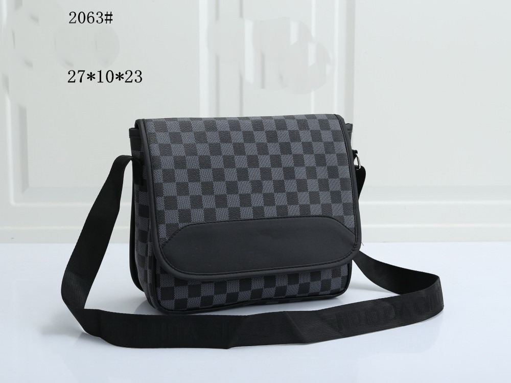 New Men Shoulder Bag Designers Crossbody Business Women Messenger Bags For Fashion Casual shoulder straps Leather handbags boys girls Backpacks, As photo number
New Men Shoulder Bag Designers Crossbody Business Women Messenger Bags For Fashion Casual shoulder straps Leather handbags boys girls Backpacks, As photo number