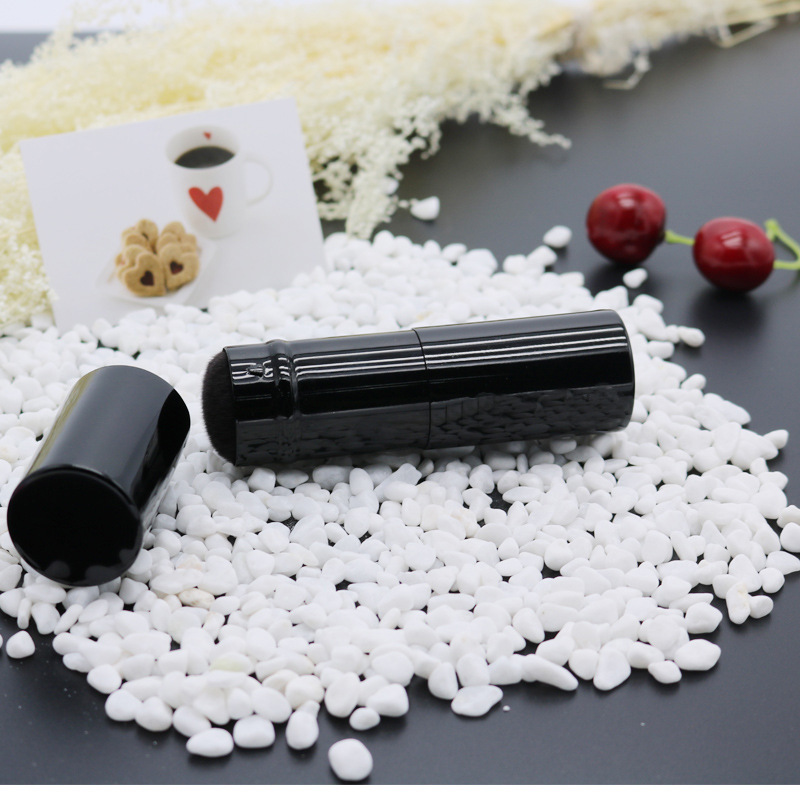 Retractable Makeup Brush Loose Powder Blush Powder Brushes With Aluminum Tube Soft Hair Make Up Tools Brochas Para Polvos Y Rubor En Polvo Suelto