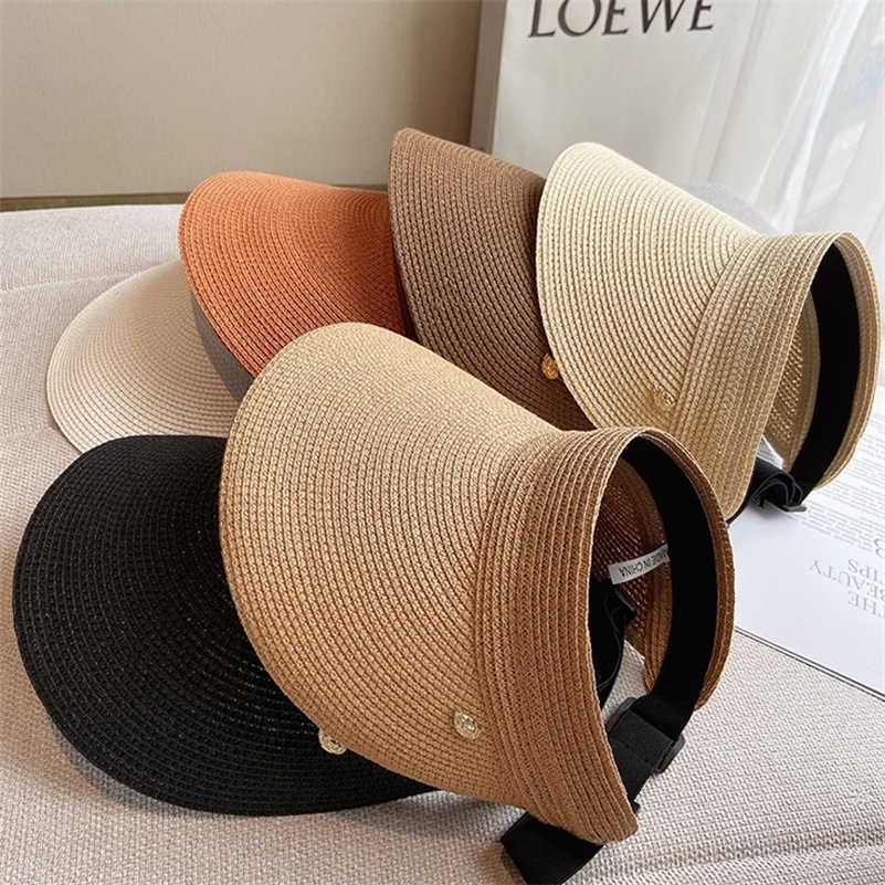 Luna Dolphin Women Summer Empty Top Big Eaves Sun Hat Fold Fisherman Cap Topless Nature Color Seaside Vacation Sunscreen Beach 220616, Camel 
Luna Dolphin Women Summer Empty Top Big Eaves Sun Hat Fold Fisherman Cap Topless Nature Color Seaside Vacation Sunscreen Beach 220616, Camel