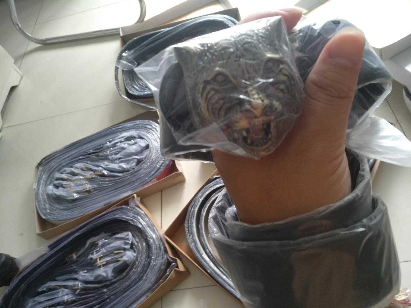 Belt Belts For Men 2022 Copper Black Gold Silver Senior Tiger Head Buckle Belt Fashion Leather Casual Women Men Belt