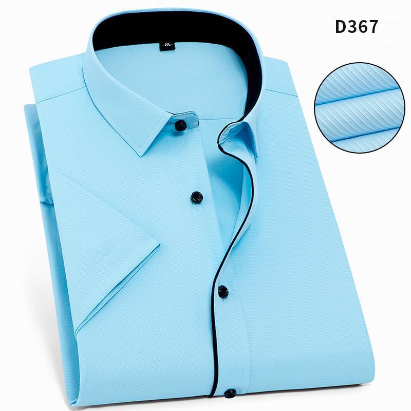 Men Formal Shirt Solid Short Sleeve Dress Shirts Male Twill Regular Fit No Front Pocket White Light Blue Mens Fashion Clothing Men's Casual, D366
Men Formal Shirt Solid Short Sleeve Dress Shirts Male Twill Regular Fit No Front Pocket White Light Blue Mens Fashion Clothing Men's Casual, D366