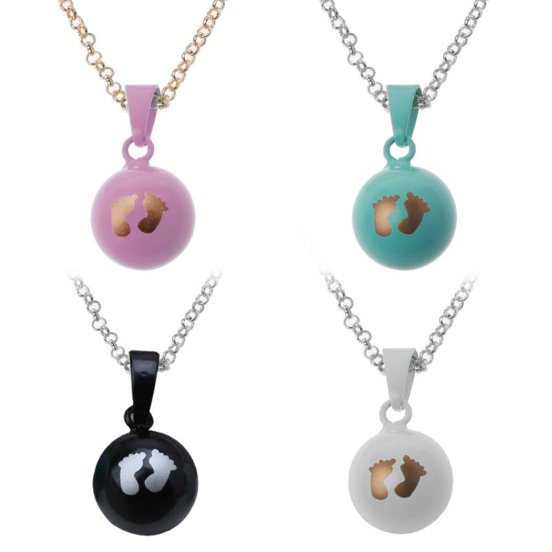 Pendant Necklaces Baby Footprints Brilliant Pregnancy Chime Bola Harmony Ball Necklace
Pendant Necklaces Baby Footprints Brilliant Pregnancy Chime Bola Harmony Ball Necklace