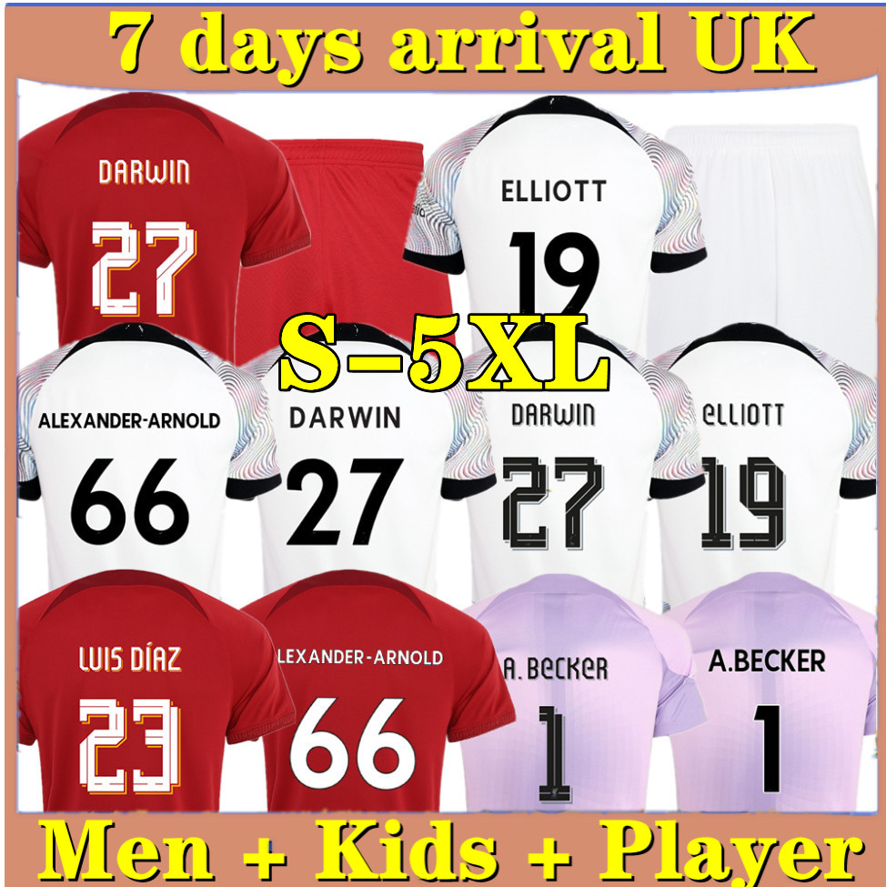 S-5XL soccer jerseys Player Diogo FIRMINOLuis DIaz football shirts men kids kits uniforms 2022 23 Alexander Arnold DARWIN Carvalho, 22/23 kids-away
S-5XL soccer jerseys Player Diogo FIRMINOLuis DIaz football shirts men kids kits uniforms 2022 23 Alexander Arnold DARWIN Carvalho, 22/23 kids-away
