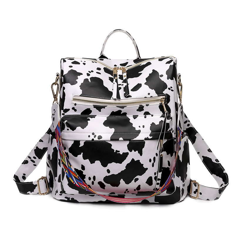 Fashion Cow pattern Leopard backpack bags women bag handbag bag purse Pu Leather Shoulder Travel Casual Tote, Cream
Fashion Cow pattern Leopard backpack bags women bag handbag bag purse Pu Leather Shoulder Travel Casual Tote, Cream