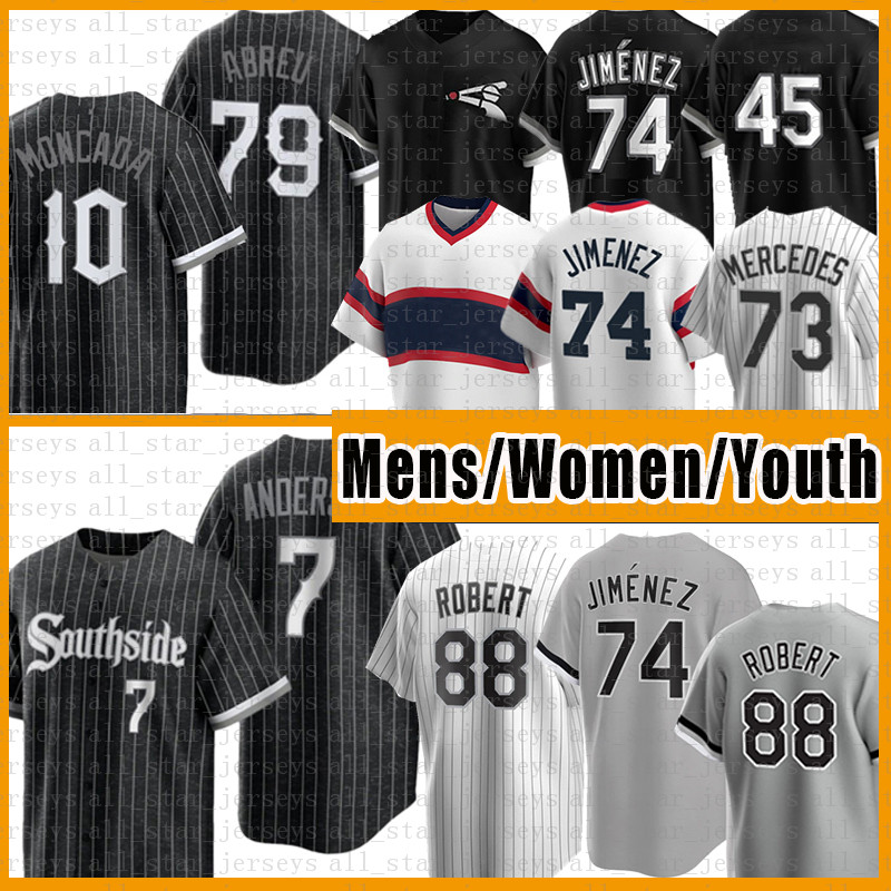 White Sox 7 Tim Anderson Baseball Jersey Southside Luis Robert Eloy Jimenez Jose Abreu Yoan Moncada Bo Jackson Yermin Mercede Lucas Giolit, Mens(baiwa)
White Sox 7 Tim Anderson Baseball Jersey Southside Luis Robert Eloy Jimenez Jose Abreu Yoan Moncada Bo Jackson Yermin Mercede Lucas Giolit, Mens(baiwa)