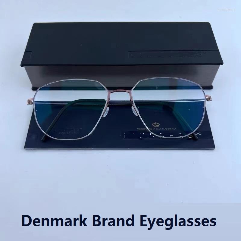 Sunglasses Frames Fashion Denmark Brand Pure Titanium Glasses Frame Men Screwless Ultralight Round Myopia Eyeglasses Optical Eyewear High
Sunglasses Frames Fashion Denmark Brand Pure Titanium Glasses Frame Men Screwless Ultralight Round Myopia Eyeglasses Optical Eyewear High