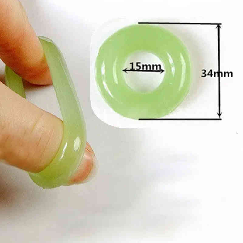 Massager Vibrator Sex Toys 1pc Silicone Durable Ring Adult Men Ejaculation DelayV6