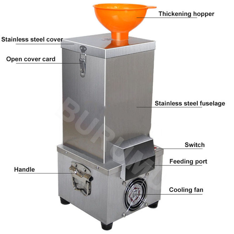 25kg/h Commercial Garlic Peelers Automatic Garlic Peeling Machine