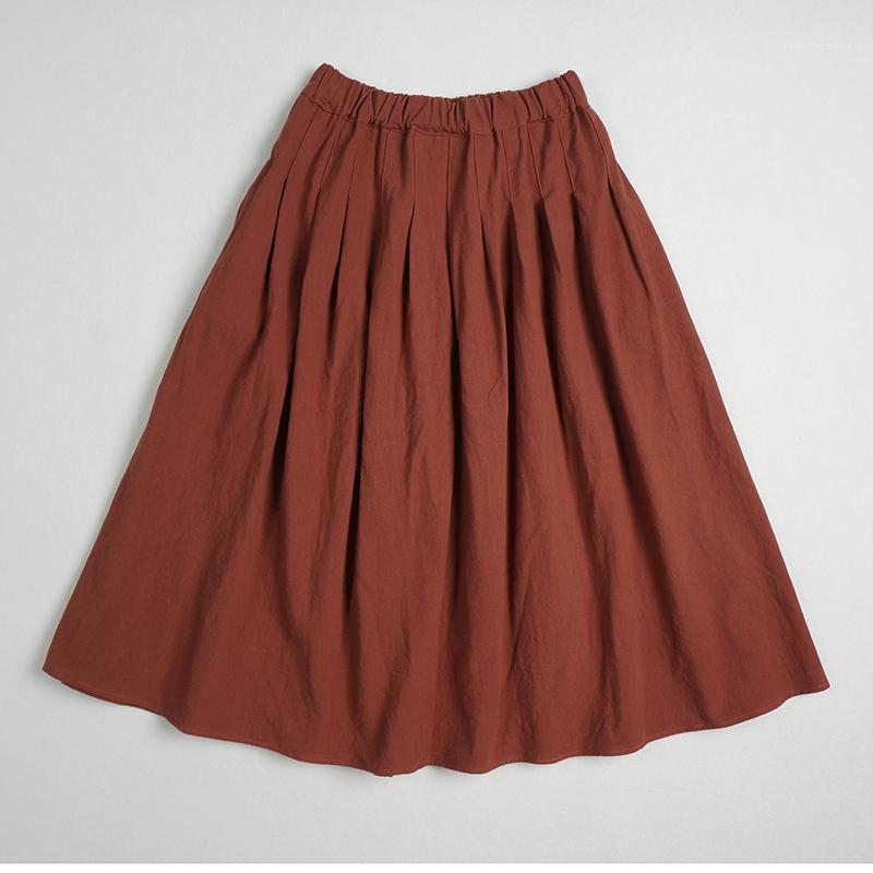Skirts Autumn All-Match Japanese Literature And Art Mori Women'S Cotton Linen Solid Color Skirt Thin Dark Long A-Line, Black
Skirts Autumn All-Match Japanese Literature And Art Mori Women'S Cotton Linen Solid Color Skirt Thin Dark Long A-Line, Black