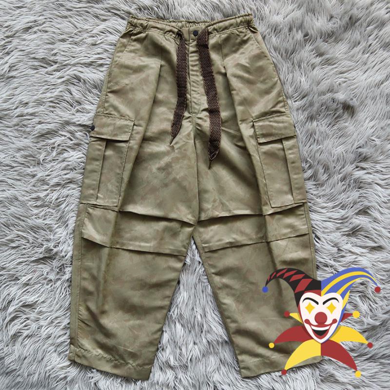 Men' Pants Kapital Kountry Men Women Army Green Camouflage Cargo Elastic Drawstring Casual TrousersMen
Men' Pants Kapital Kountry Men Women Army Green Camouflage Cargo Elastic Drawstring Casual TrousersMen