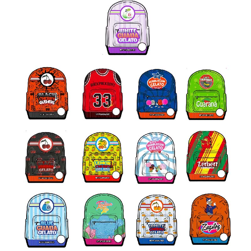 Backpack Boyz Packaging Bag Unique Shape 3.5g Package Smellproof Mylar Bags 
Backpack Boyz Packaging Bag Unique Shape 3.5g Package Smellproof Mylar Bags