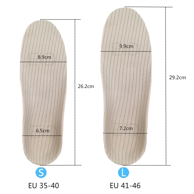 EiD Insole for Flat Feet Orthopedic Shoes Sole Insoles Arch Support Shoe Pad O X Leg Correction Foot Care Men Women 220610