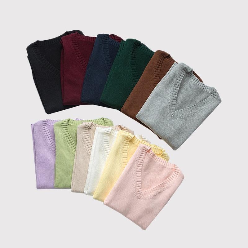 Clothing Sets Color JK Uniforms Vest V-neck Pullover Sweater Coat Japanese School Uniform Women Cosplay WomenClothing, Style6
Clothing Sets Color JK Uniforms Vest V-neck Pullover Sweater Coat Japanese School Uniform Women Cosplay WomenClothing, Style6