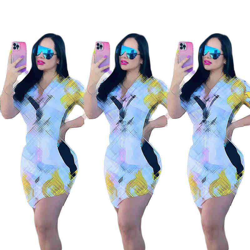 J2638 Designer Letter Print Short Sleeve Shirt Dress Luxury Fashion Brand Women Clothing
J2638 Designer Letter Print Short Sleeve Shirt Dress Luxury Fashion Brand Women Clothing