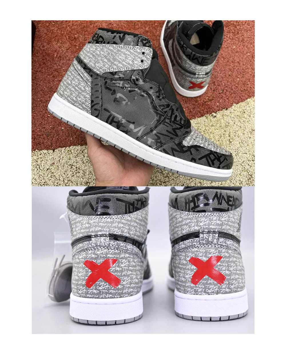 Shoes Brand 1 High OG Rebellionaire Men 1s Black White-Particle Grey outdoor Sports Sneakers Size us, With original logo 
Shoes Brand 1 High OG Rebellionaire Men 1s Black White-Particle Grey outdoor Sports Sneakers Size us, With original logo