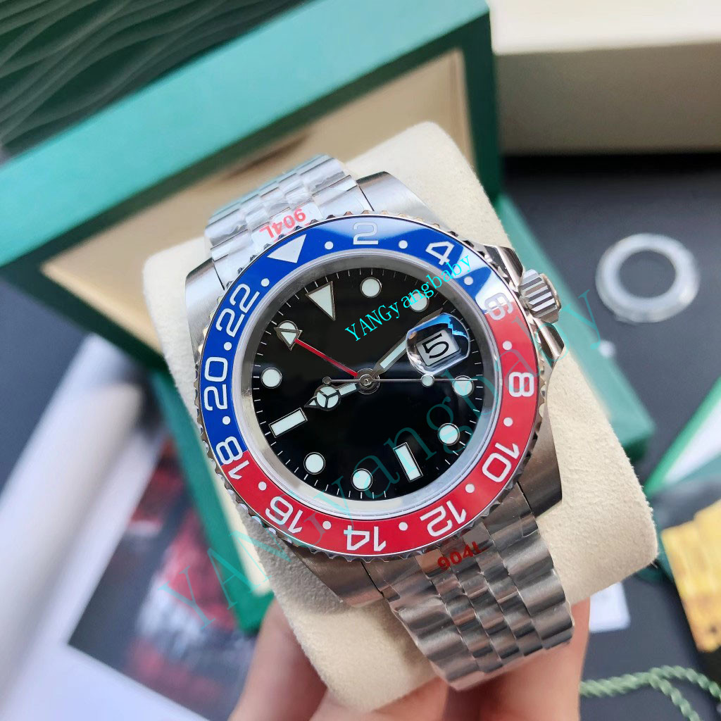 Fashion real waterproof watches A brand-new V5 BQ GMT Work Pepsi Blue Dial Mechanical Japan Automatic Men's Watch 904 Steel Wristwatch Original buckle 14 style
Fashion real waterproof watches A brand-new V5 BQ GMT Work Pepsi Blue Dial Mechanical Japan Automatic Men's Watch 904 Steel Wristwatch Original buckle 14 style