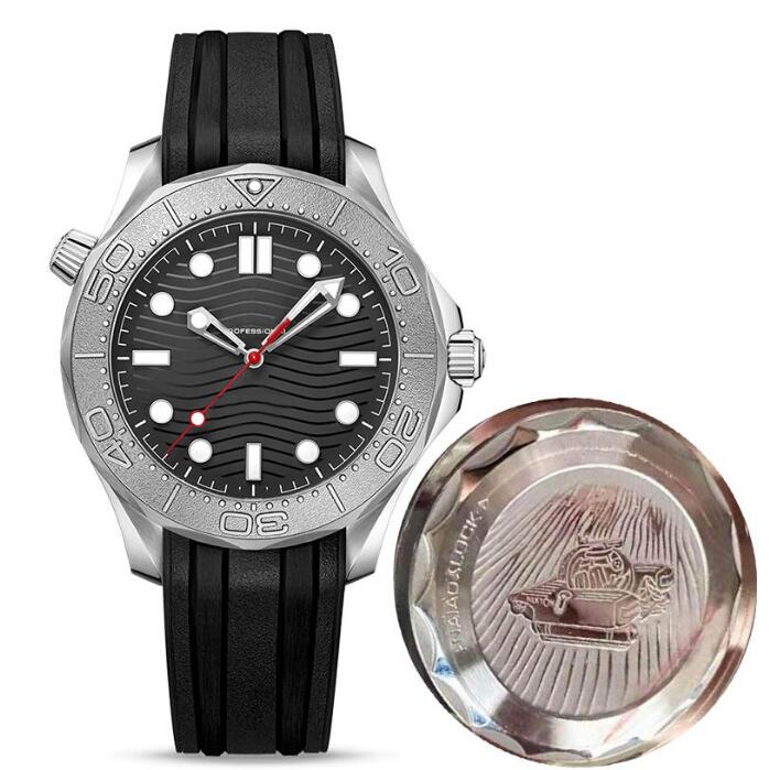 U1 Ceramic Bezel WATCH 42mm No Time to Die Men Orologio Sapphire Mens Watches Automatic Movement Mechanical Montre de luxe Watch James bond 007 300M Wristwatch, Water proof 50m
U1 Ceramic Bezel WATCH 42mm No Time to Die Men Orologio Sapphire Mens Watches Automatic Movement Mechanical Montre de luxe Watch James bond 007 300M Wristwatch, Water proof 50m