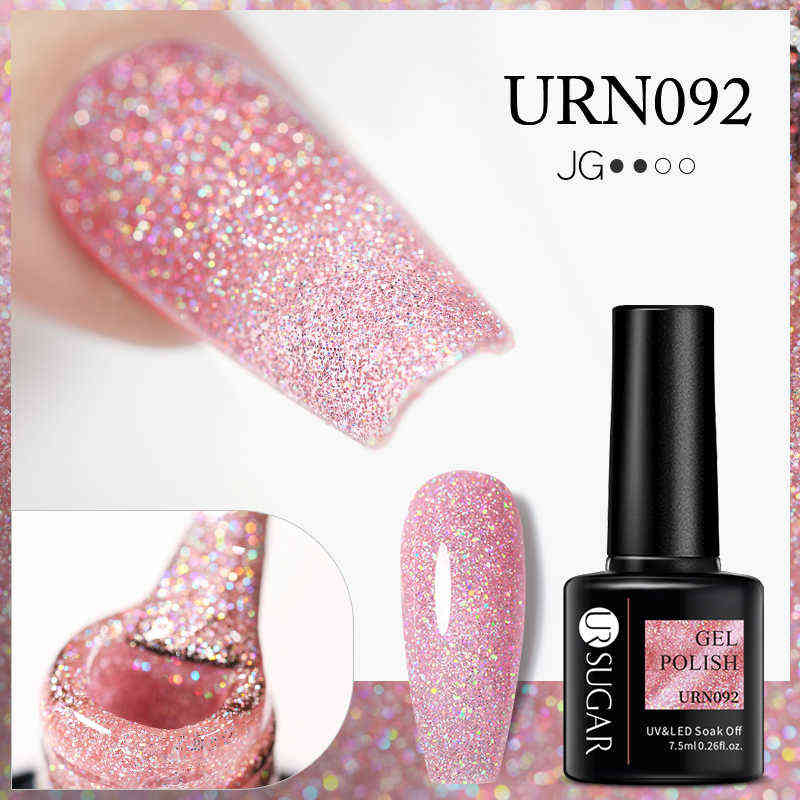 NXY Nail Gel 7 5ml Polish Rose Gold Silver Sparkling Glitter Sequins Soak Off Uv Led s Art Varnishes Hybrid 0328