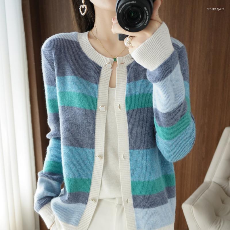 Women's Knits & Tees Spring Autumn Knit Cardigan Ladies Wool Colorblock Jacket Crewneck Sweater Fashion Shirt Wild Loose Top Women's Jac, Sky blue
Women's Knits & Tees Spring Autumn Knit Cardigan Ladies Wool Colorblock Jacket Crewneck Sweater Fashion Shirt Wild Loose Top Women's Jac, Sky blue