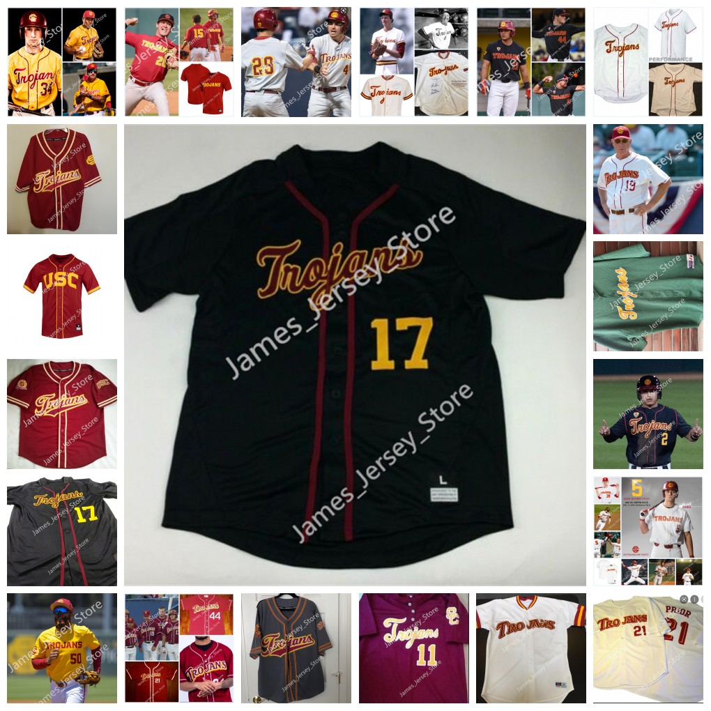 2022 NCAA Custom USC Trojans Stitched Baseball Jersey 10 Tyresse Turner 11 Carson Lambert 13 Revan Lazarus 14 Channing Austin 15 Rhylan Thomas 17 Owen Wendell-Braly, Red3
2022 NCAA Custom USC Trojans Stitched Baseball Jersey 10 Tyresse Turner 11 Carson Lambert 13 Revan Lazarus 14 Channing Austin 15 Rhylan Thomas 17 Owen Wendell-Braly, Red3