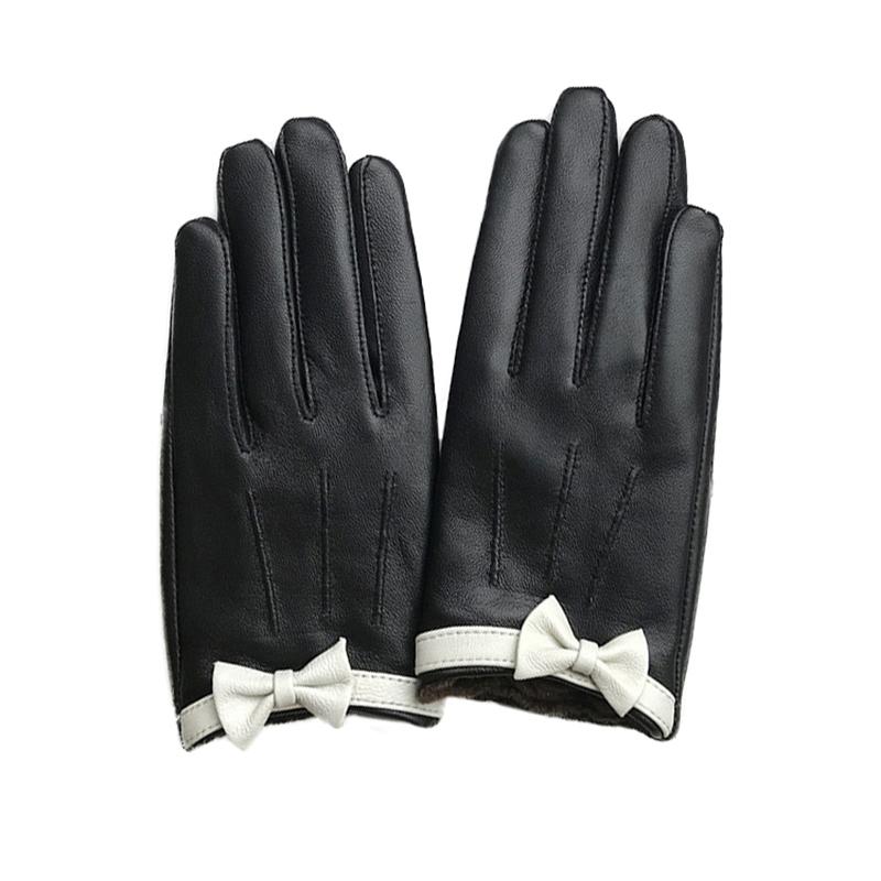 Five Fingers Gloves 2022 Fashion Women's Genuine Leather Black Grey Classic Bow Sheepskin Mittens Winter Thick/Thin Lining Warm
Five Fingers Gloves 2022 Fashion Women's Genuine Leather Black Grey Classic Bow Sheepskin Mittens Winter Thick/Thin Lining Warm