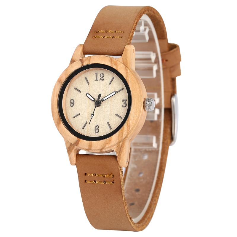 Wristwatches Classic Brown Case Wooden Watch For Women Typical Genuine Leather Strap Handmade Wood Wristwatch Gift Orologio DonnaWristwatche, Style3 
Wristwatches Classic Brown Case Wooden Watch For Women Typical Genuine Leather Strap Handmade Wood Wristwatch Gift Orologio DonnaWristwatche, Style3