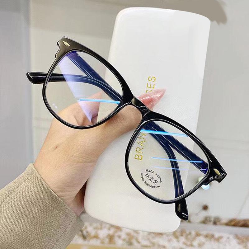 

Reading Glasses Square Finished Myopia Women Men Nearsighted Eyewear Anti Blue Light With Diopters Minus -1.0 -1.5 -2.5 -6.0Reading
