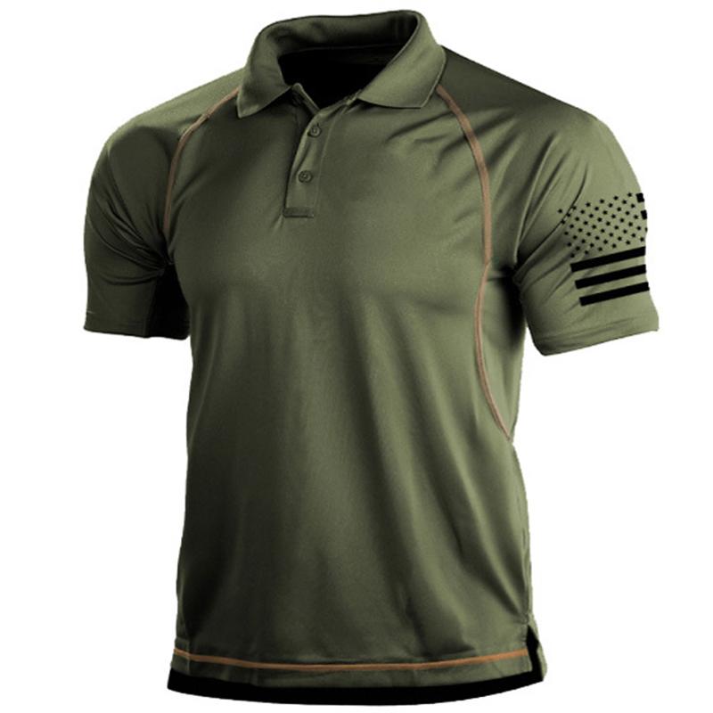 Men' T-Shirts Men' T-shirt Summer Outdoor Tactical Loose Lapel Short-sleeved Sweater TrendyMen, Black
Men' T-Shirts Men' T-shirt Summer Outdoor Tactical Loose Lapel Short-sleeved Sweater TrendyMen, Black