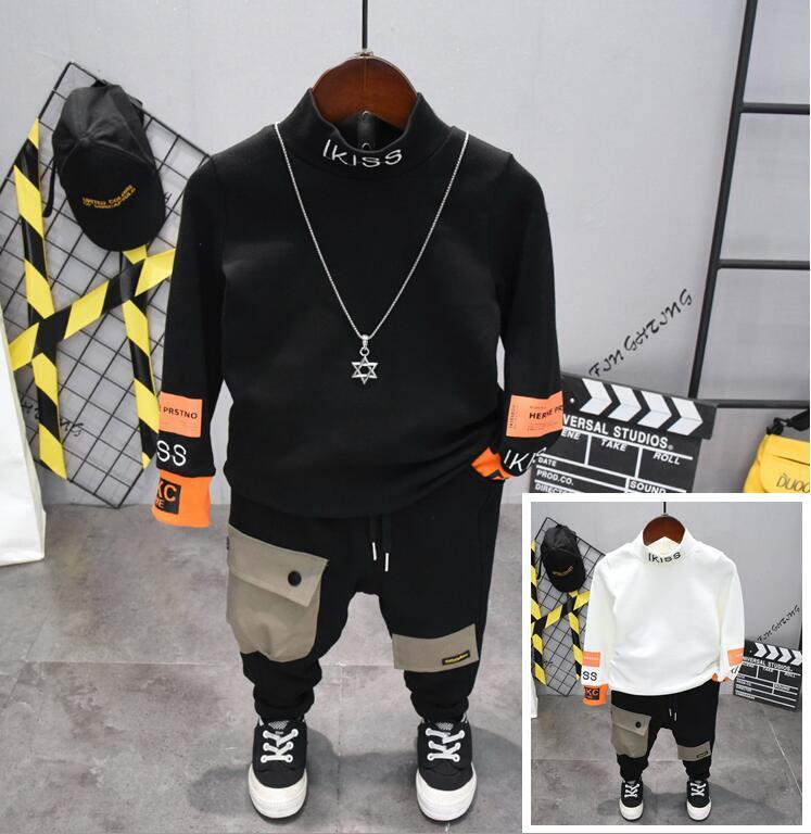 Clothing Sets Autumn Winter Kids Plus Velvet T-shirts And Thicken Pants 2pcs Boys Outfit Children For 2-6yrs, Black 2pcs set
Clothing Sets Autumn Winter Kids Plus Velvet T-shirts And Thicken Pants 2pcs Boys Outfit Children For 2-6yrs, Black 2pcs set