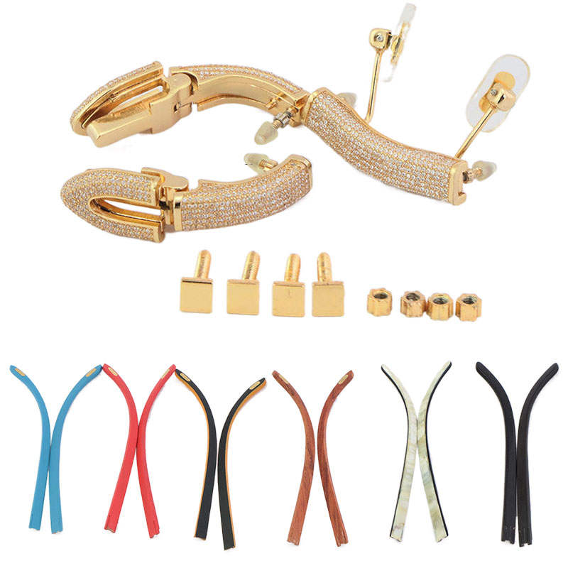 Fitting Micro-paved Diamond Rimless Sunglasses White Inside Black Buffalo Horn Eyewear & Accessories Wood Plank Metal Glasses
Fitting Micro-paved Diamond Rimless Sunglasses White Inside Black Buffalo Horn Eyewear & Accessories Wood Plank Metal Glasses
