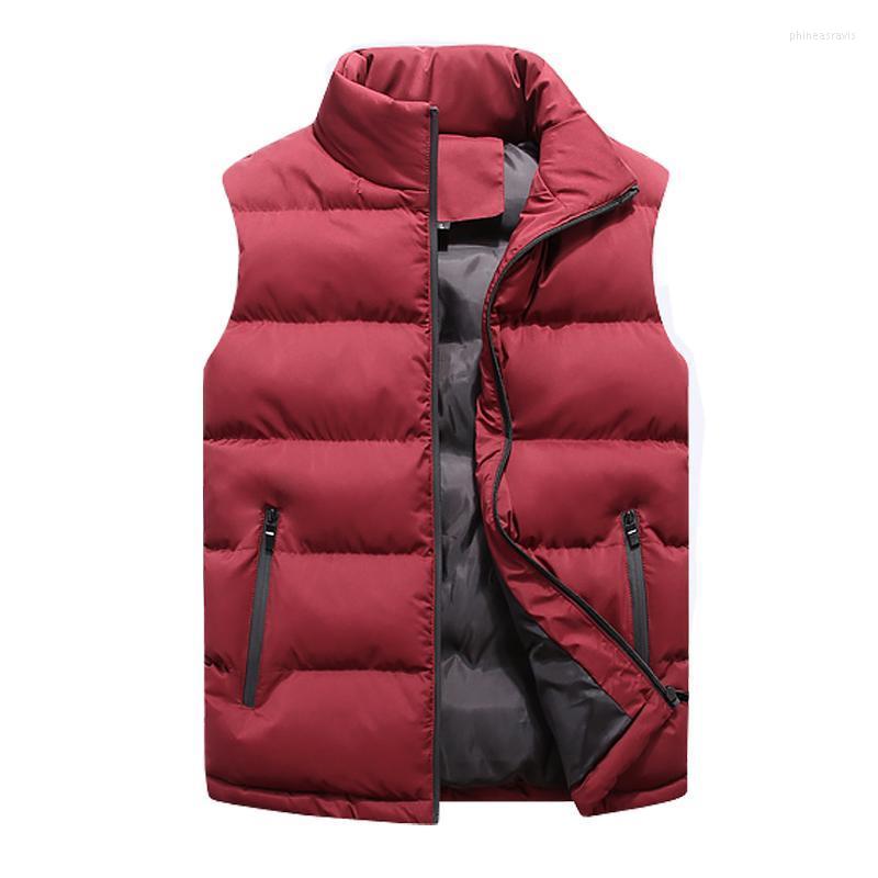 Men's Vests Men Winter Waistcoat Warm Sleeveless Jacket Casual Vest Coat Stand Collar Thick OutwearMen's Phin22, Blue
Men's Vests Men Winter Waistcoat Warm Sleeveless Jacket Casual Vest Coat Stand Collar Thick OutwearMen's Phin22, Blue