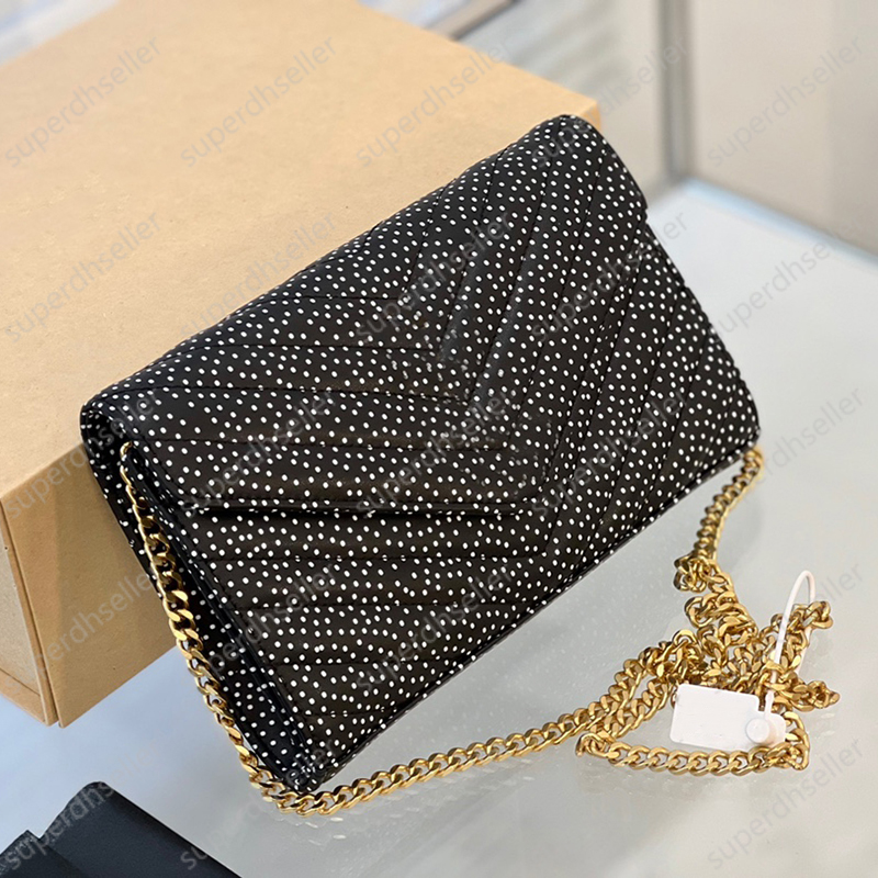 Polka Dot Envelope Bag Tote Gold Chain Handbag Letter Shoulder Bags Crossbody High Quality Leather Wallet Card Holder Purse Women Pochette, Increase feight
Polka Dot Envelope Bag Tote Gold Chain Handbag Letter Shoulder Bags Crossbody High Quality Leather Wallet Card Holder Purse Women Pochette, Increase feight