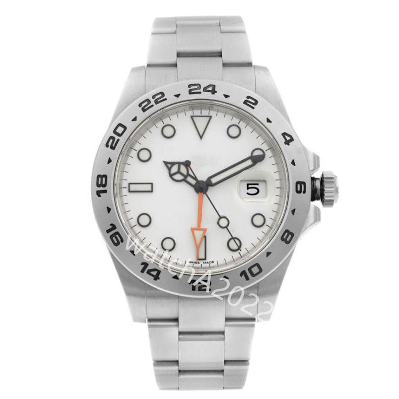 SX Asia Watch GMT 42mm 216570 White Black Dial Orange Needle Stainless Steel Explorer Mechanical Automatic Ref.216570 SS / SS Men 269i
SX Asia Watch GMT 42mm 216570 White Black Dial Orange Needle Stainless Steel Explorer Mechanical Automatic Ref.216570 SS / SS Men 269i