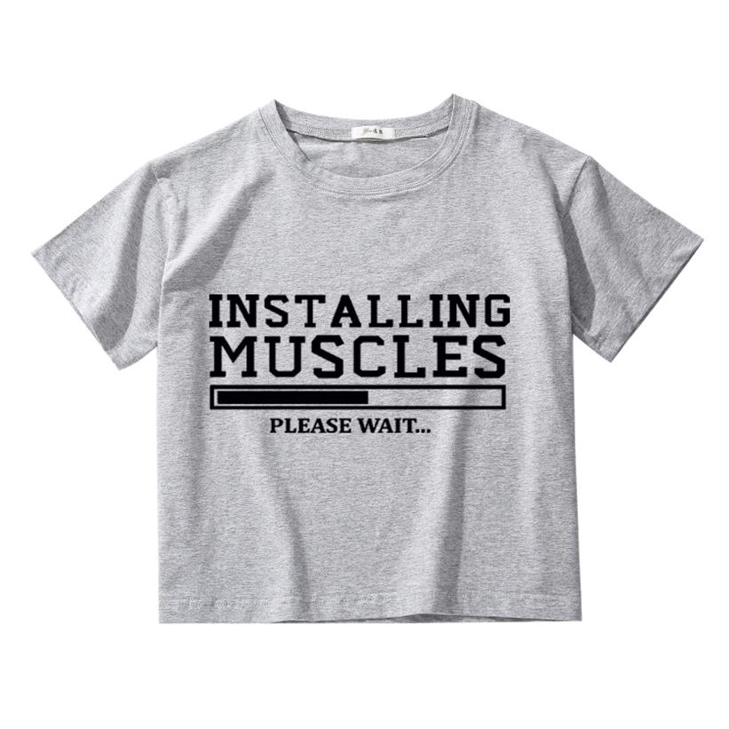 INSTALLING MUSCLES funny summer crop top women cotton short t shirt 100%cotton tops sexy korean clothing 220322, B423swt white
INSTALLING MUSCLES funny summer crop top women cotton short t shirt 100%cotton tops sexy korean clothing 220322, B423swt white