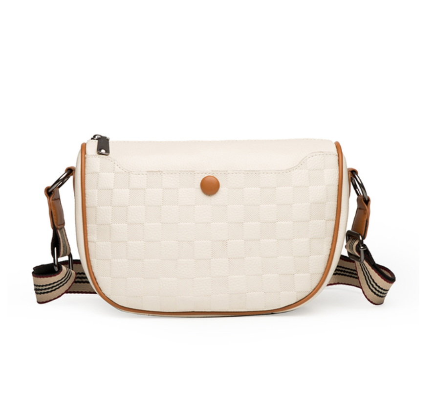 High Quality Cow Leather Women's Shoulder Bags Fashion Weave Wide Straps Female Crossbody Bag GenuineLeather Handbag and Purse