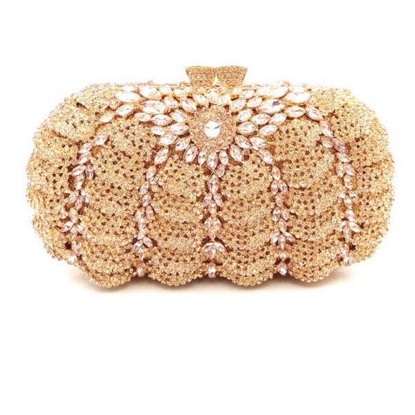 Evening Bags Luxury Diamond Crystal Long Shape Clutch Bag Golden Champagne Jeweled Designer Women Handbag Wedding Party Purses, Multi
Evening Bags Luxury Diamond Crystal Long Shape Clutch Bag Golden Champagne Jeweled Designer Women Handbag Wedding Party Purses, Multi