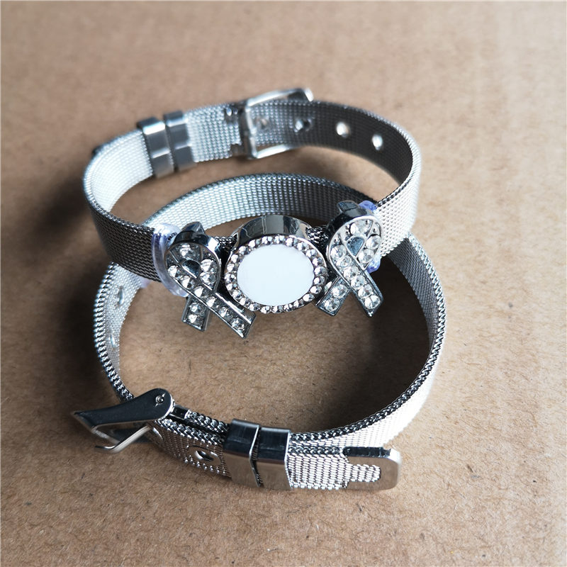 blank sublimation ribbon cross footprint bangles bracelet Chain hot transfer printing jewelry consumables
blank sublimation ribbon cross footprint bangles bracelet Chain hot transfer printing jewelry consumables
