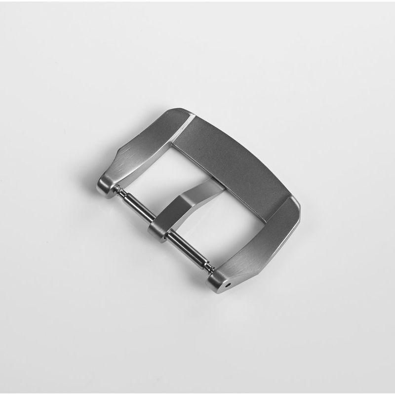 San Martin Pin Buckle 18mm 20mm 22mm Men Watchband Strap Brushed Sandblasted 316L Stainless Steel Universal Watch Accessories 220617