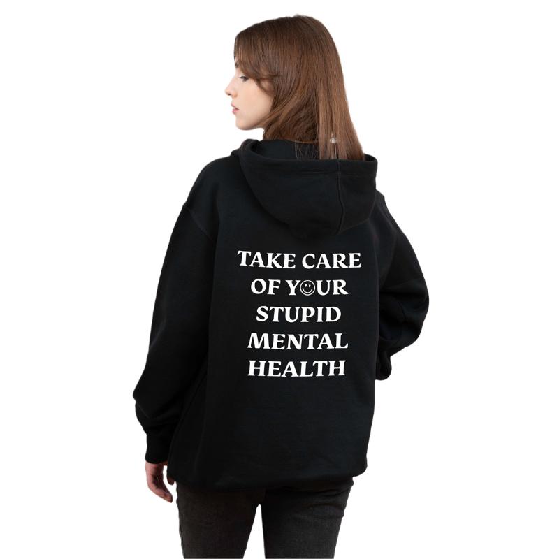 Men's Hoodies & Sweatshirts Take Care Of Your Stupid Mental Health Zip Hoodie Unisex Winter Top Cotton Hoody Trendy Casual Big Drop Sleeve C, Ts-1651
Men's Hoodies & Sweatshirts Take Care Of Your Stupid Mental Health Zip Hoodie Unisex Winter Top Cotton Hoody Trendy Casual Big Drop Sleeve C, Ts-1651