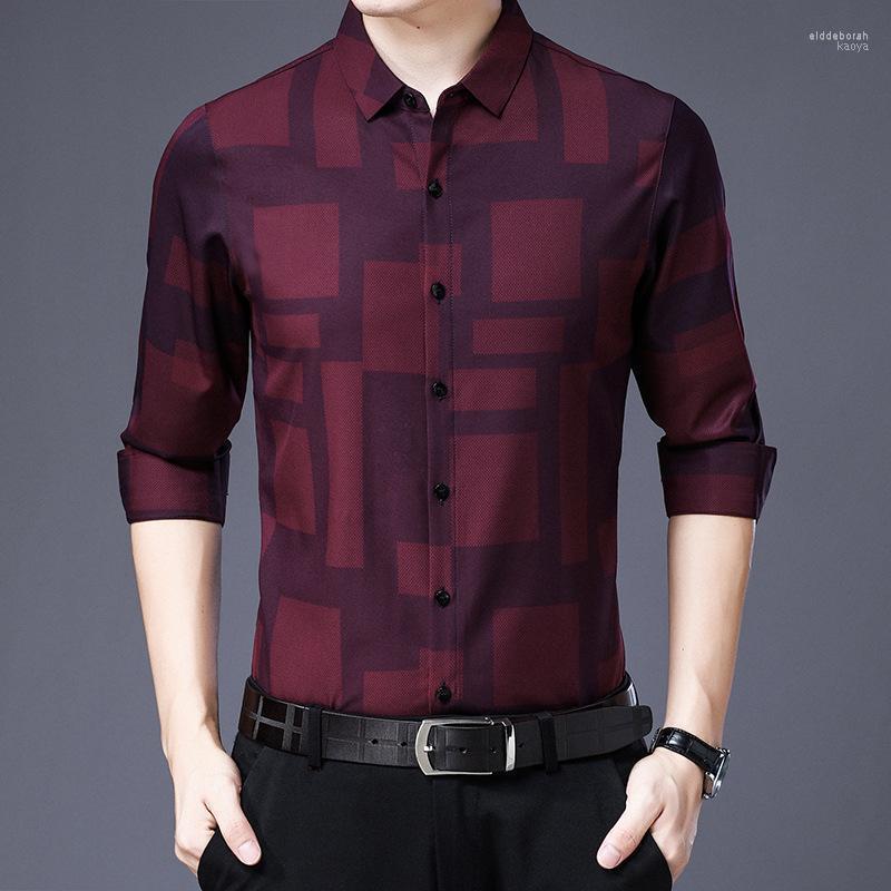 2022. Spring Checker Shirt Men's Long Sleeve Middle-aged And Young Wear Dress Shirts Eldd22, Navy blue
2022. Spring Checker Shirt Men's Long Sleeve Middle-aged And Young Wear Dress Shirts Eldd22, Navy blue