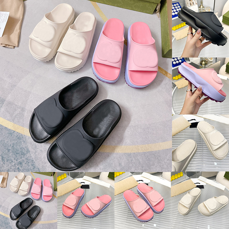 Interlocking Designer Slippers Foam Rubber Slides Black White Pink Soft Thick Sole Summer Beach Shoes Letters Mule Shoes For Women Ladies Sandals Sliders
Interlocking Designer Slippers Foam Rubber Slides Black White Pink Soft Thick Sole Summer Beach Shoes Letters Mule Shoes For Women Ladies Sandals Sliders