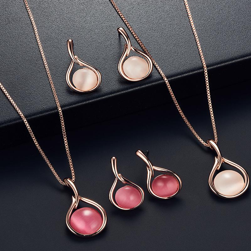 Earrings & Necklace Guvivi Women Elegant Bridal Jewelry Set For Opral Stone Round Pendant Drop Wedding AccessoriesEarrings, As pic
Earrings & Necklace Guvivi Women Elegant Bridal Jewelry Set For Opral Stone Round Pendant Drop Wedding AccessoriesEarrings, As pic