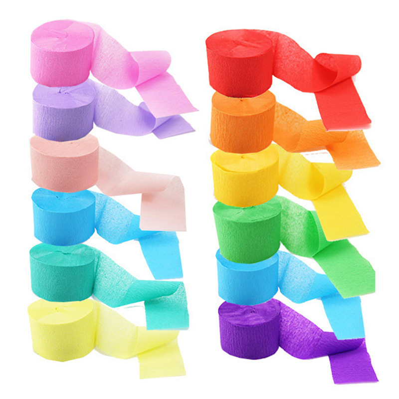 3pcs Crepe Paper Streamer Wedding Festivals birthday decor Hanging Party Streamers Decorations Kit Baby Bridal Shower Supplies, As described
3pcs Crepe Paper Streamer Wedding Festivals birthday decor Hanging Party Streamers Decorations Kit Baby Bridal Shower Supplies, As described