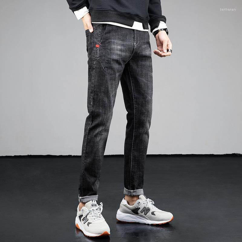 Men's Jeans Seasons Men's Korean Slim Stretch Pants Youth Trendy Men For MenMen's Bert22, Black
Men's Jeans Seasons Men's Korean Slim Stretch Pants Youth Trendy Men For MenMen's Bert22, Black